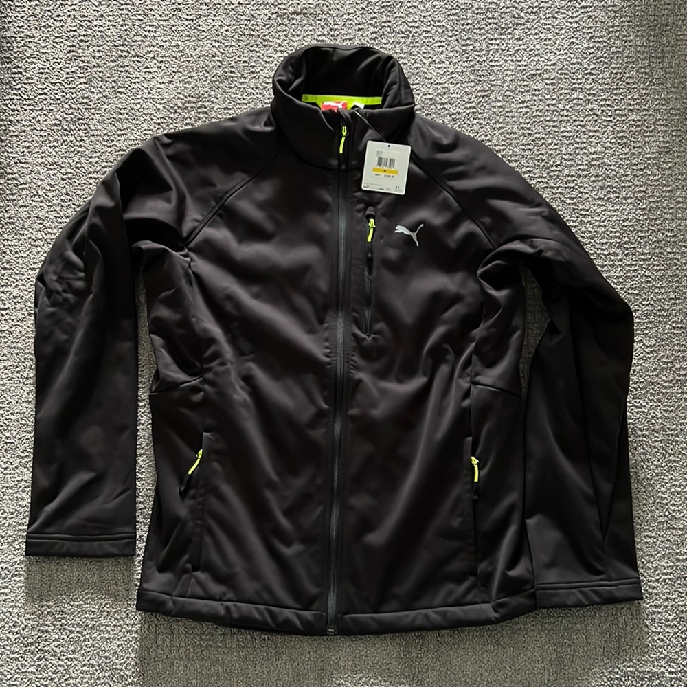 Puma Softshell Black Coat M